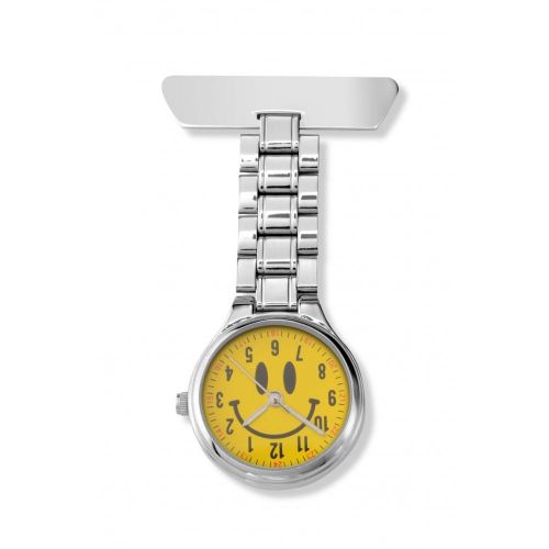 Fob Watch With Smile Face Dial