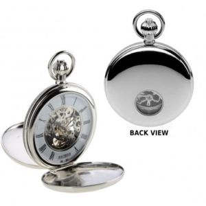 Jean pierre half hunter pocket outlet watch