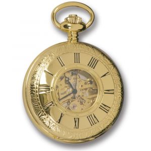 Gold half hunter pocket best sale watch value