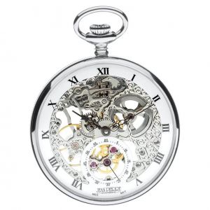 Open face mechanical top watch